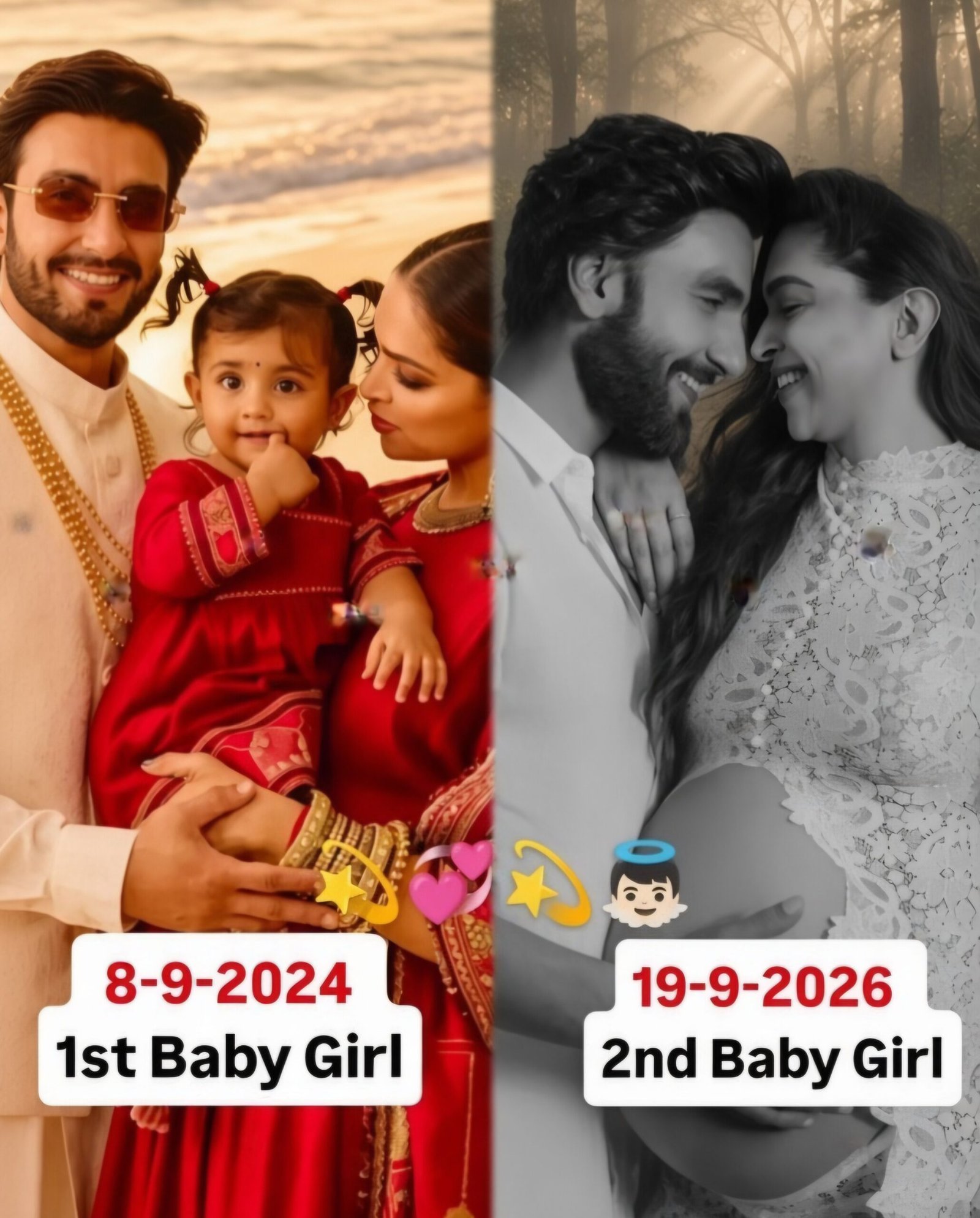 Ranveer Singh Deepika Padukone Second Daughter: दूसरी बेटी के माता-पिता बने रणवीर-दीपिका